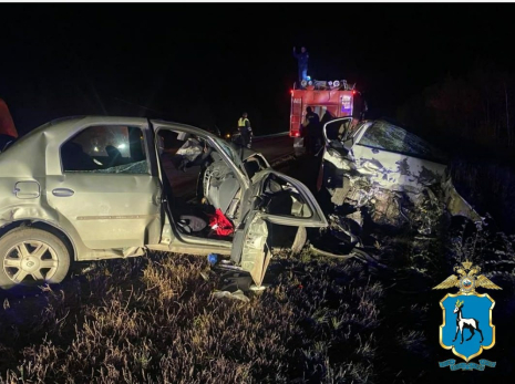 Количество погибших выясняется: место страшной аварии в Самарской области оцепила полиция