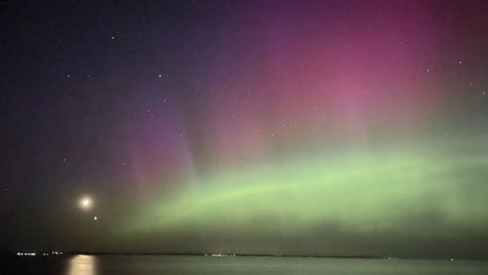 Из-за мощной магнитной бури Самарскую область накрыло северное сияние