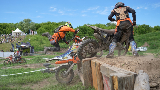 Павел Берх ворвался в тройку лучших на гонке «Зов предков»