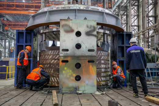 На сызранском заводе изготовили гигантскую мантышницу