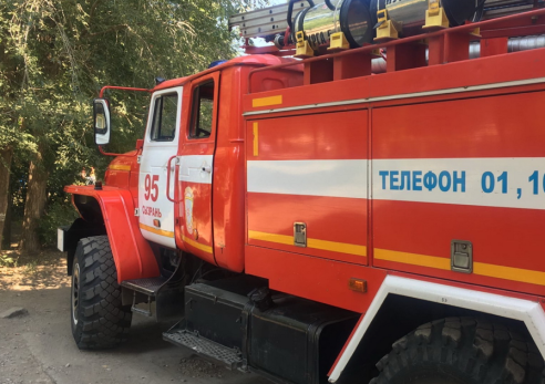 По утрам Сызрань горит при любой погоде: 15 «квадратов» за 15 минут