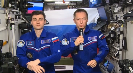 СВВАУЛ с юбилеем поздравили с космической орбиты: смотрим видео