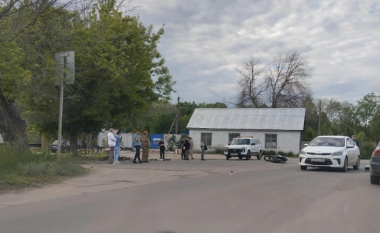 Байкерам сегодня в Сызрани явно не везет: еще одно ЧП