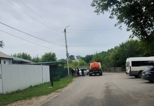 Авария с душком: в Сызрани машина для фекалий попала в ДТП