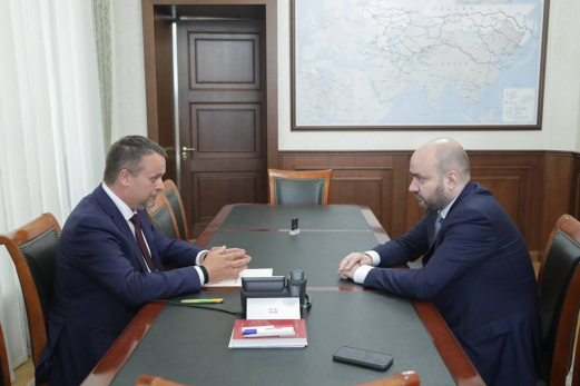 Губернатор Самарской области встретился с новым министром транспорта РФ