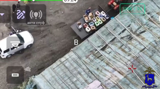 В Самарской области полиция запустила БПЛА при облаве на мигрантов - видео