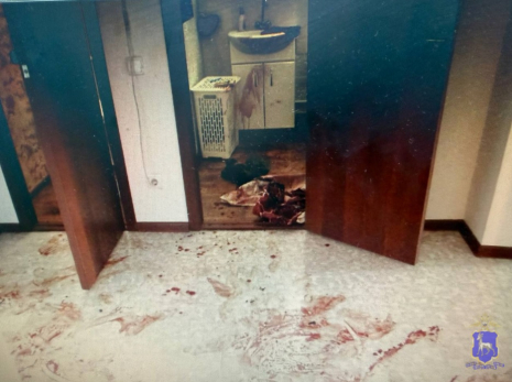 Самарская полиция выложила фото с места кровавой разборки любовников