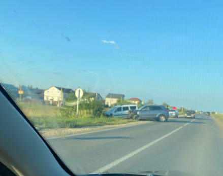 Приехала полиция с мигалками: авария на выезде из Сызрани