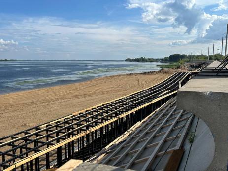 В Сызрани вводят авторский надзор на месте работ по реконструкции пляжа «Мельница»