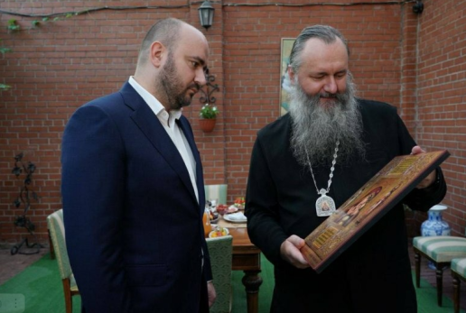 Губернатор Федорищев встретился с новым митрополитом Феодосием