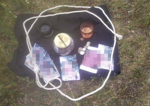 Дьявольское логово: в Сызрани обнаружили место проведения жуткого колдовского обряда