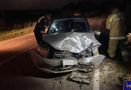 Белую Гранту с женщиной за рулем вышибли с дороги: виновник аварии дважды согрешил