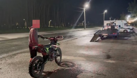 Полиция Сызрани отобрала мотоциклы у малолетних гонщиков