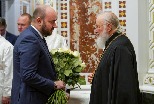 Губернатор Федорищев встретился с патриархом Кириллом по случаю назначения митрополита Феодосия