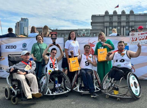 Баскетбольная команда на колясках достойно представила Сызрань на турнире Samara Open