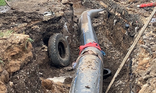 Власти Сызрани объяснили длительное возвращение воды опасностью новых порывов