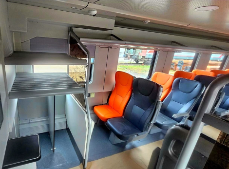 Через Сызрань пошли двухэтажные поезда с сидячими вагонами - выглядит шикарно