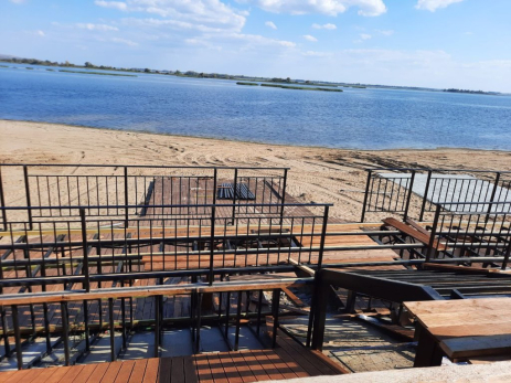 На новый сызранский пляж сделают сразу три входа