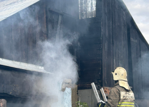 В горящем доме в Сызрани погибли люди: подробности выясняются