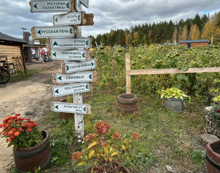 Хлеб только из печи, шашлыки с пылу, с жару и много чего еще: в Муранке кормили гостей от души