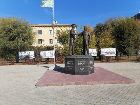 Работы в сквере Воинской славы в Сызрани еще не закончены: внешний вид памятника обновят