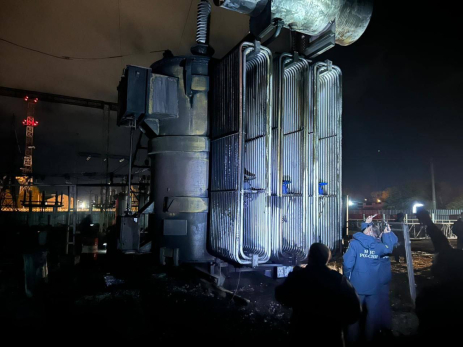 К месту ЧП на железнодорожной станции в Самарской области направлен пожарный поезд