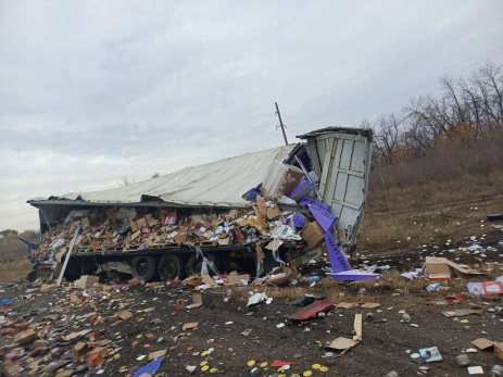 Один человек пострадал в столкновении двух фур на трассе М-5 под Сызранью