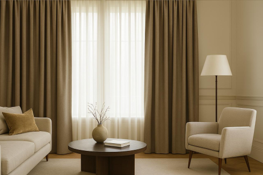 Ткань для штор на заказ: искусство индивидуального интерьера