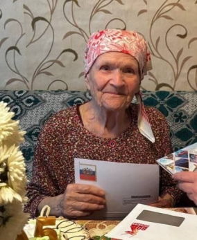 Путин прислал письмо легендарной швее из Октябрьска