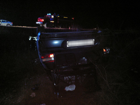 В Самарской области три человека покалечились во время сальто в машине