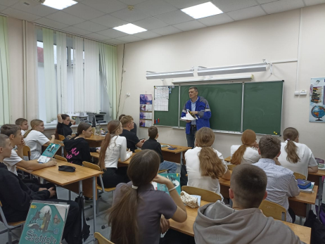 Школьников Жигулевска познакомили с профессией газовика