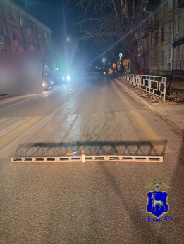 В Сызрани «Мерседес» сбил молодую женщину на «зебре»