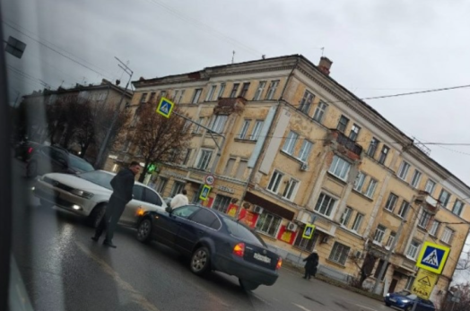 «Немцы» заблокировали дорогу в центре Сызрани