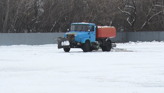 В Сызрани начали заливку ледовых катков: где можно будет покататься этой зимой