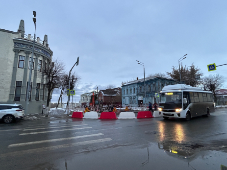 В центре Сызрани начались дорожные работы: плохая новость для молодоженов
