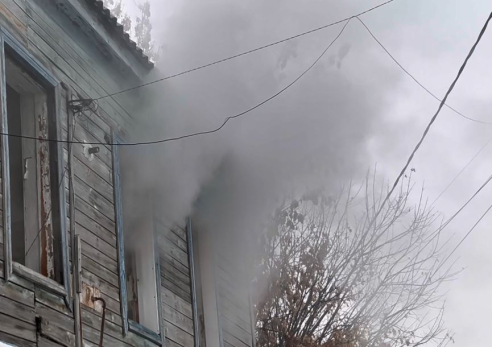 Пожар на окраине Сызрани вспыхнул в восьмом часу вечера