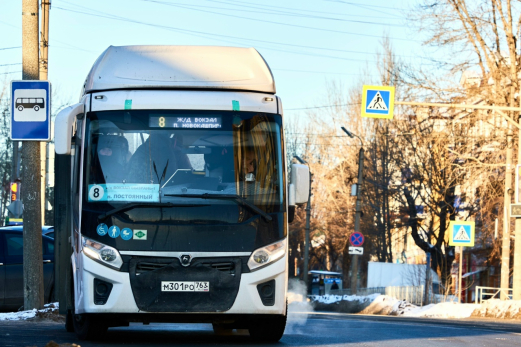 В Сызрани опубликован актуальный график и схемы движения автобусов номер 1, 4, 7, 8, 14 Р, 30, 33 и 36