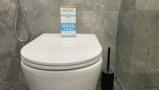 Опытные хозяйки знают, зачем надо регулярно солить унитаз и раковину