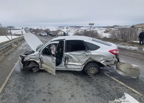 Автоледи разбилась на сызранской трассе по дороге на юг