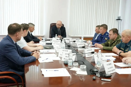 Вячеслав Федорищев провел оперштаб по ликвидации последствий атаки БПЛА в Сызрани