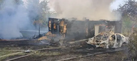 В крупных пожарах в Сызрани и Октябрьске обнаружена общая причина