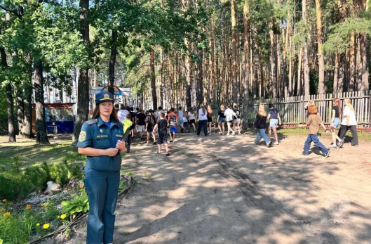 В лагерях под Сызранью отработали эвакуацию детей