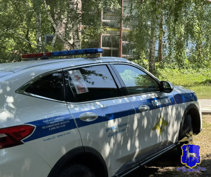 В Октябрьске водитель сбил пешехода и решил спрятаться от неизбежного