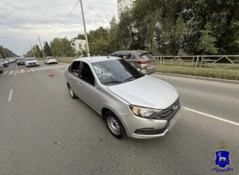 В Сызрани автомобиль сбил пешехода на нерегулируемом переходе