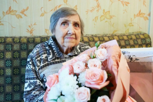 Сызранской долгожительнице Галине Лукиной исполнилось 102 года