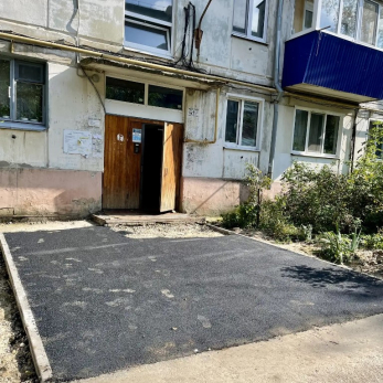 В Сызрани пространство у домов делают удобнее для всех