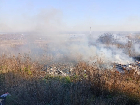 ЧП под Сызранью: пожарным потребовался час, чтобы сбить пламя