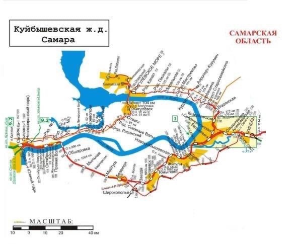 Карта тольятти сызрань тольятти